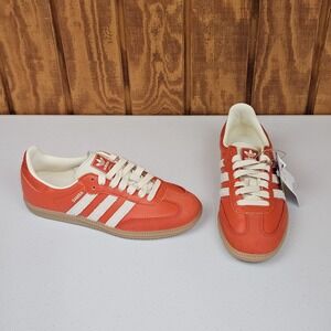 Adidas Samba OG Collegiate Orange Cream Womens Size 6 JI2737 - New, Read